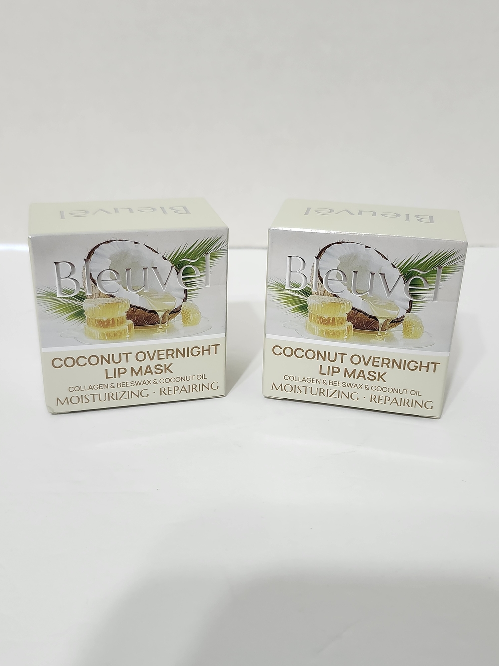 Coconut Overnight Lip Mask - Moisturizing Repair Health Beauty Lip Care 2 Pieces